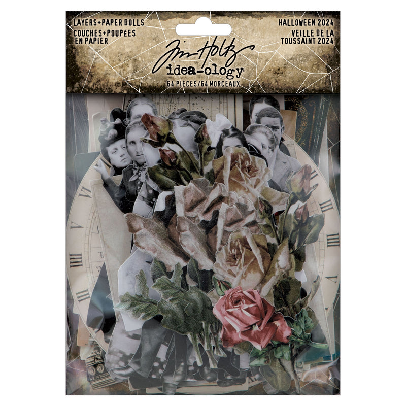 Tim Holtz Idea-ology Halloween 2024 Layers + Paper Dolls