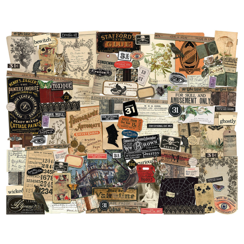 Tim Holtz Idea-ology Halloween 2024 Ephemera Pack