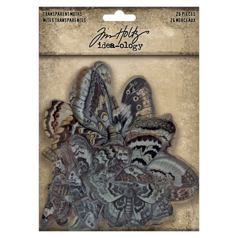 Tim Holtz Idea-ology Halloween 2024 Transparencies Moths