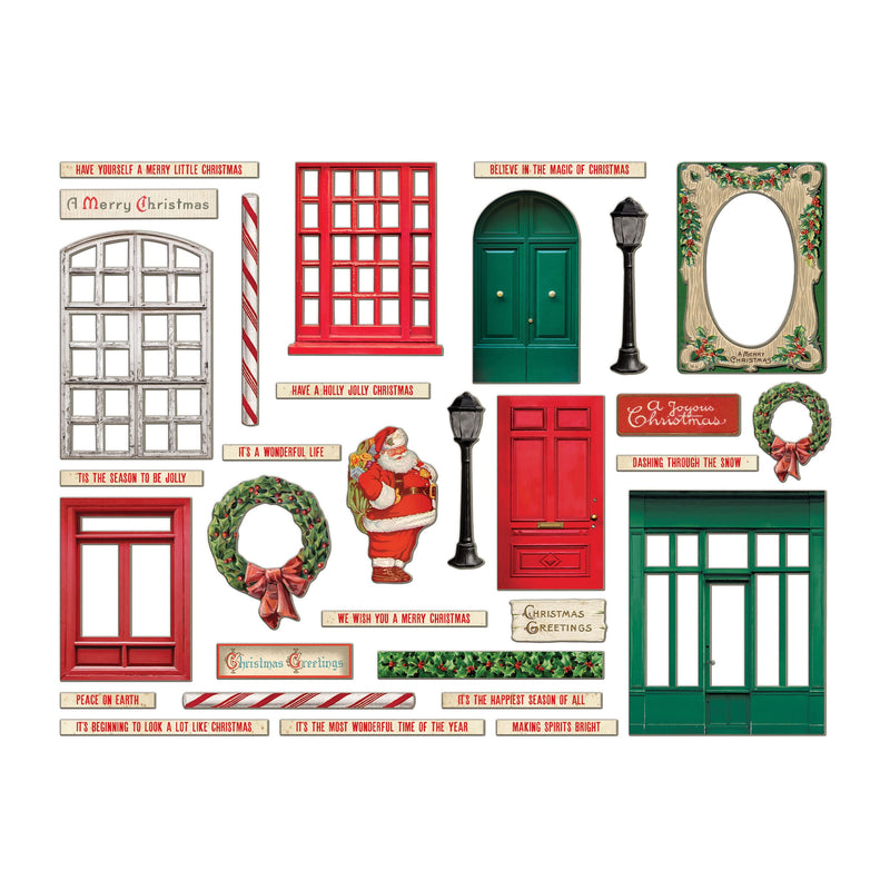 Tim Holtz Idea-ology Christmas 2024 Baseboards & Transparencies