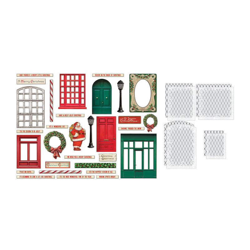 Tim Holtz Idea-ology Christmas 2024 Baseboards & Transparencies