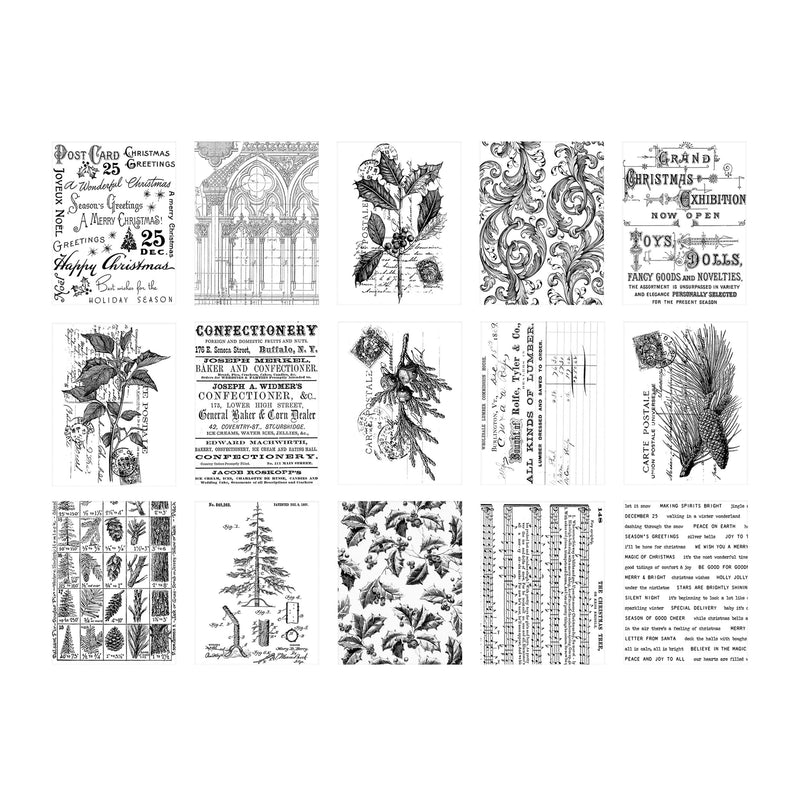 Tim Holtz Idea-ology Christmas 2024 Collage Paper