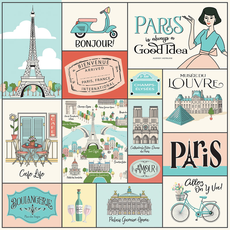 Carta Bella - Paris - Paris Journaling Cards