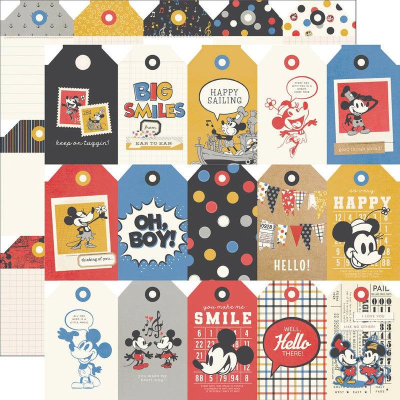 Say Cheese Classic Mouse Tag Elements