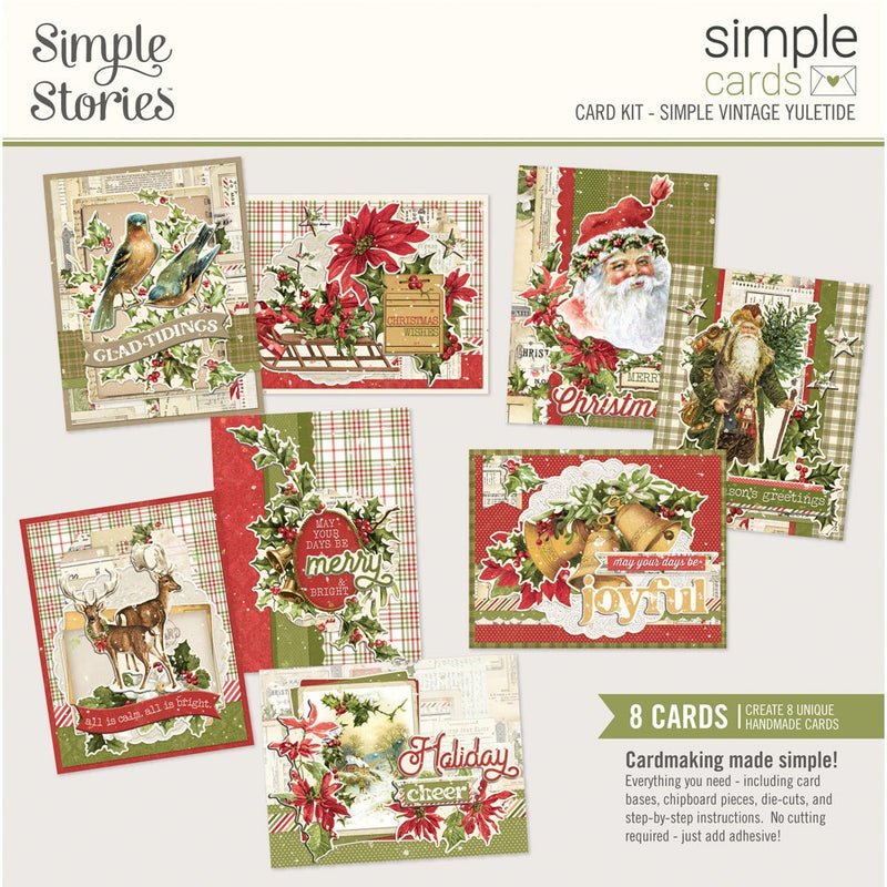 Simple Vintage Yuletide Card Kit