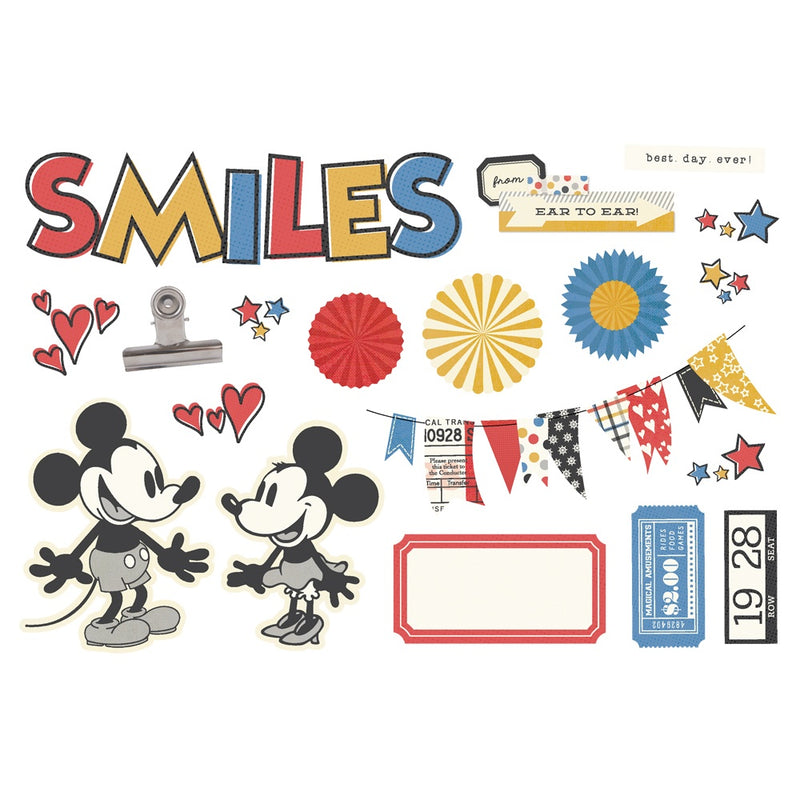 Say Cheese Classic Mouse Page Pieces