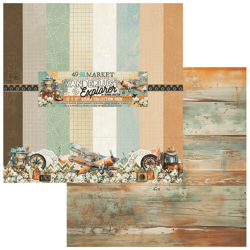 49 & Market - Wanderlust Explorer Kit 12x12 Solids