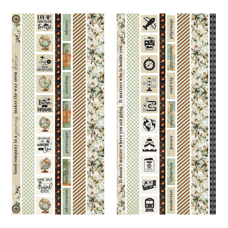 49 & Market - Wanderlust Explorer Washi Sheet