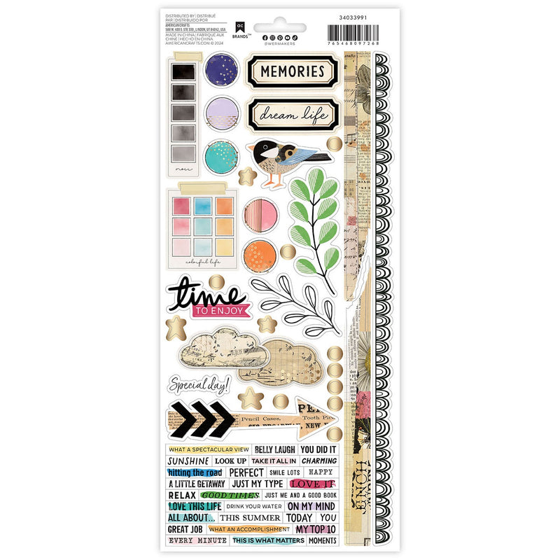 Vicki Boutin - Cut & Paste Cardstock Stickers