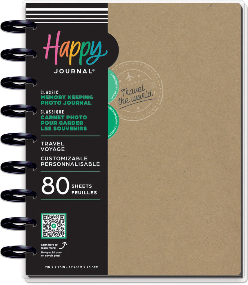 The Happy Planner Classic Journal - Travel