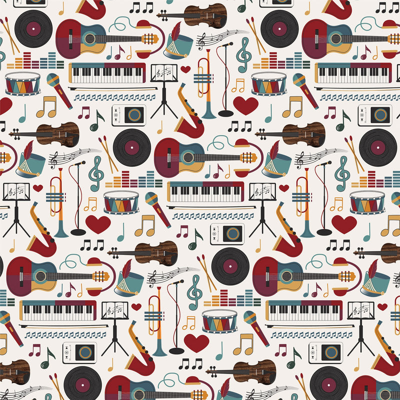 Music Notes Instruments