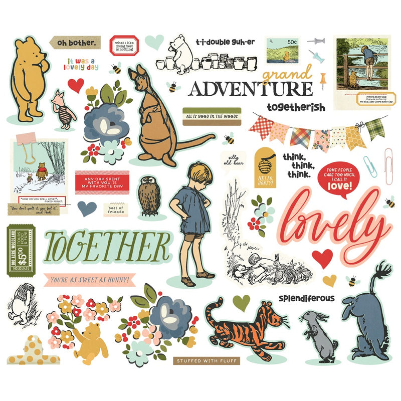 Simple Stories - Classic Pooh Bits & Pieces