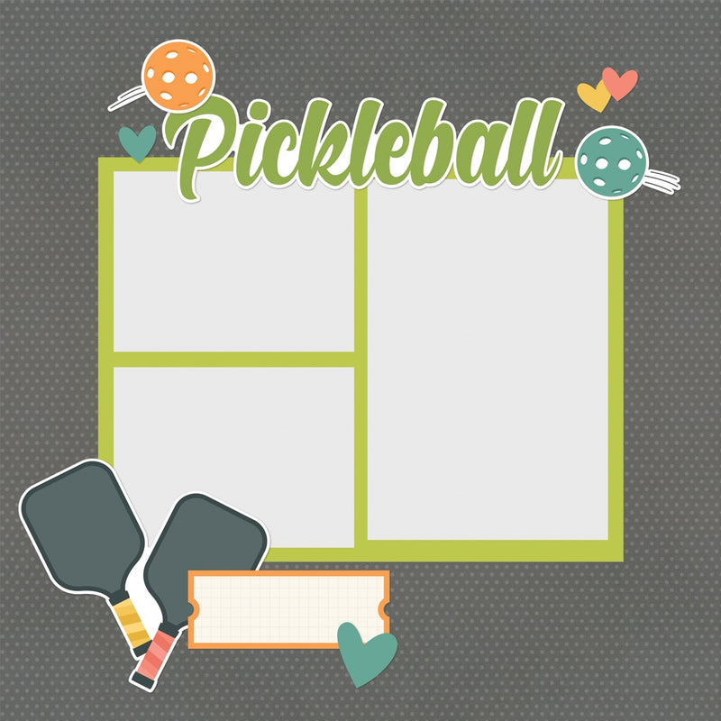 Simple Stories - Simple Page Pieces - Pickleball