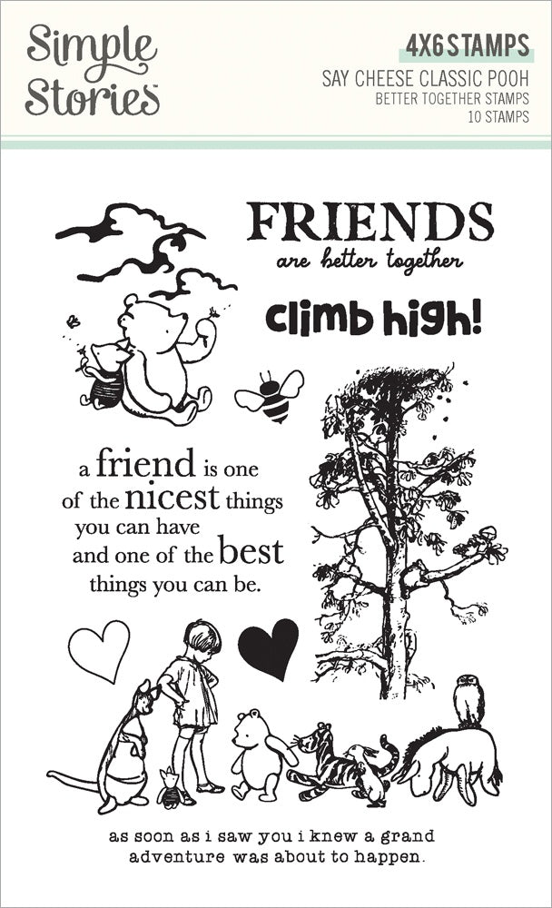 Simple Stories - Classic Pooh Stamps - Better Together