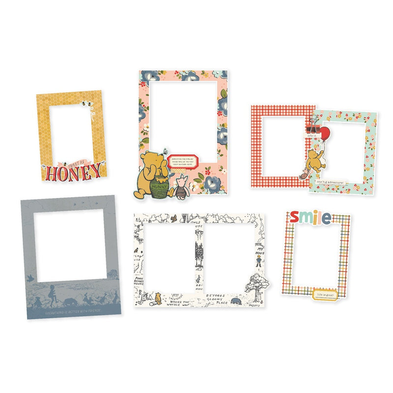 Simple Stories - Classic Pooh Chipboard Frames