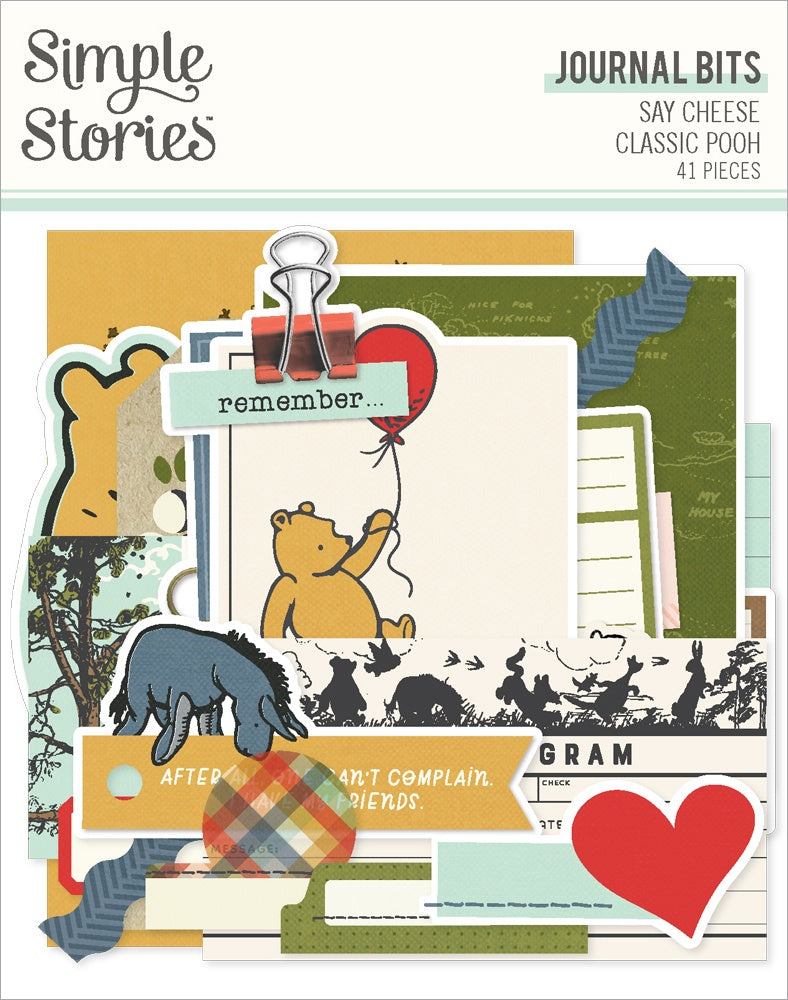 Simple Stories - Classic Pooh Journal Bits & Pieces