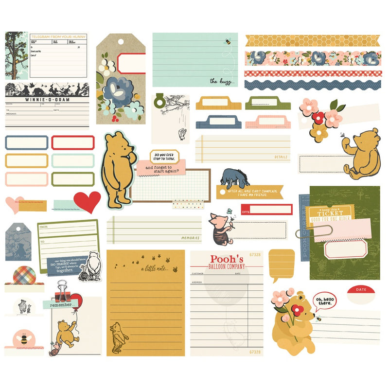 Simple Stories - Classic Pooh Journal Bits & Pieces