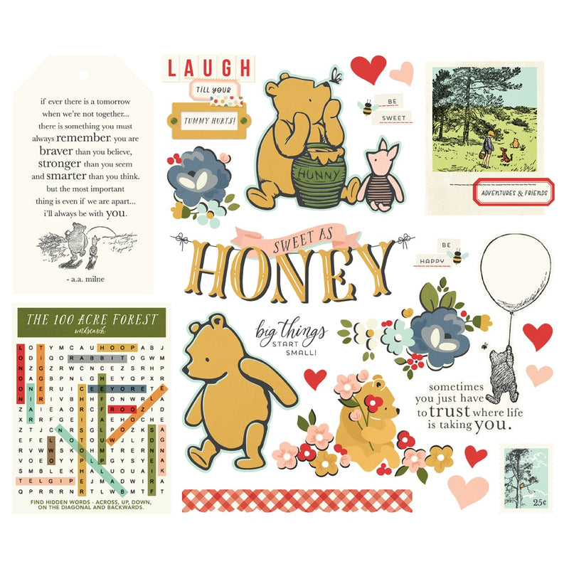 Simple Stories - Classic Pooh Big Bits & Pieces