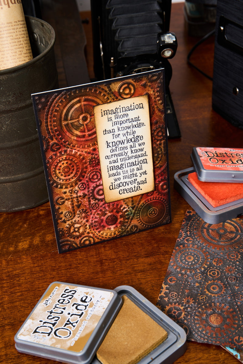 Sizzix Texture Fades by Tim Holtz Vault Gears