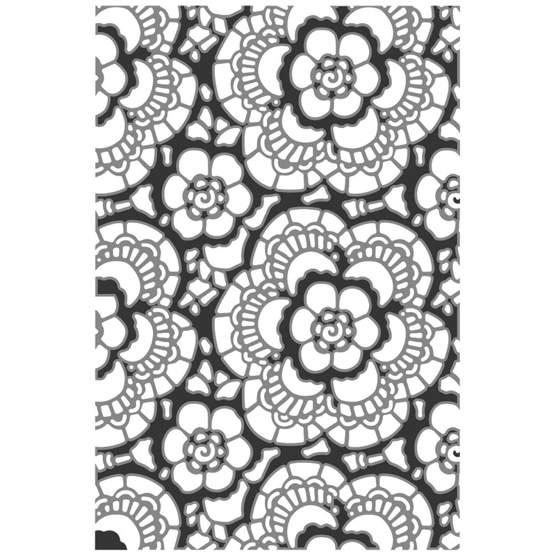 Sizzix Texture Fades by Tim Holtz Vault Lace