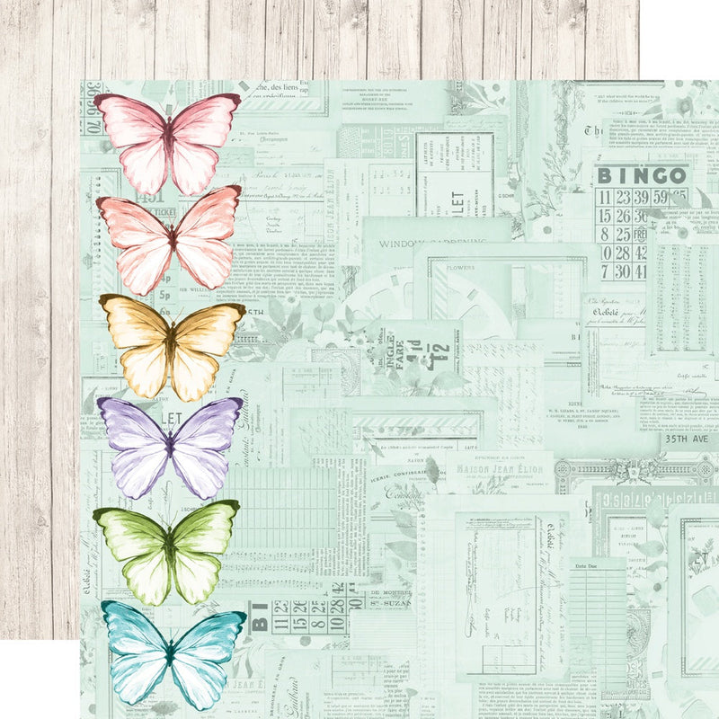 Simple Stories - Vintage Flower Shoppe - Happiness