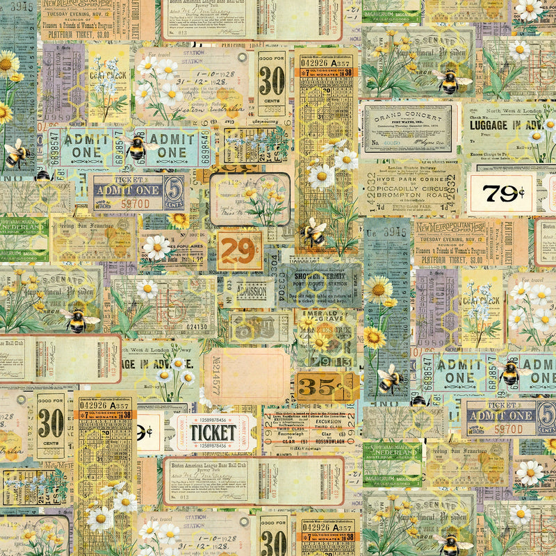 49 & Market - Botanical Buzz 12x12 Vibrant