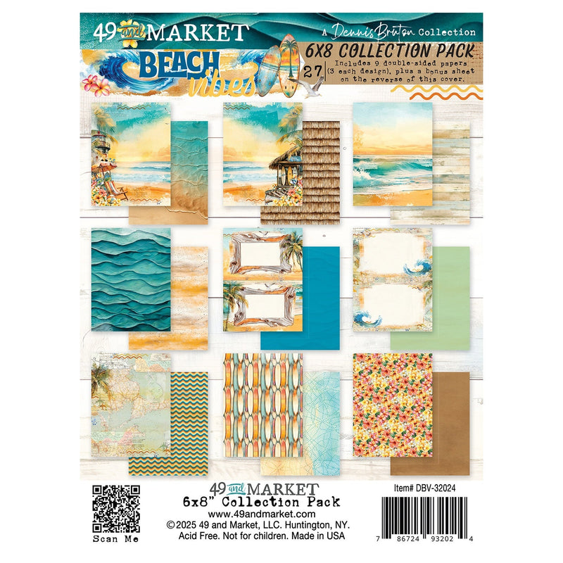 *COMING SOON* 49 & Market - Beach Vibes 6x8 Collection Pack