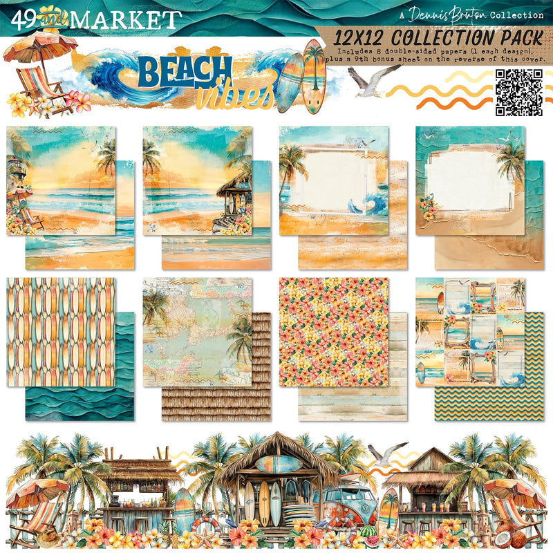 49 & Market - Beach Vibes 12x12 Collection Pack