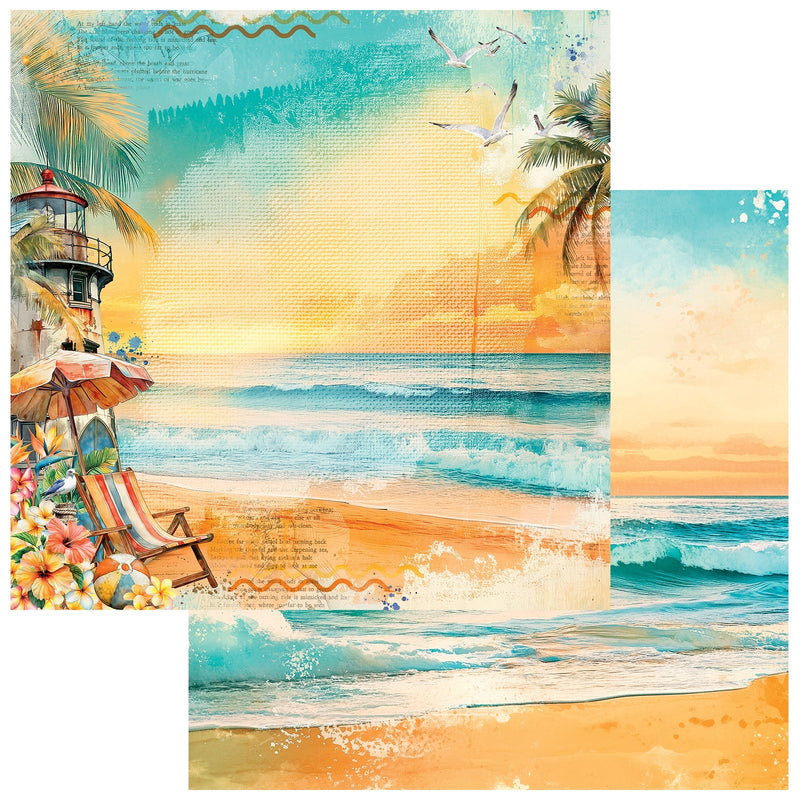 *COMING SOON* 49 & Market - Beach Vibes 12x12 Seashells