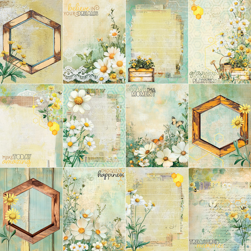 49 & Market - Botanical Buzz 12x12 Blooming