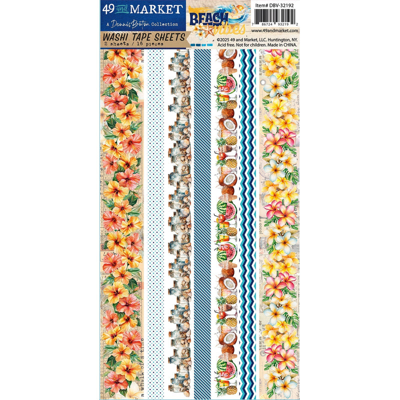49 & Market - Beach Vibes Washi Sheets