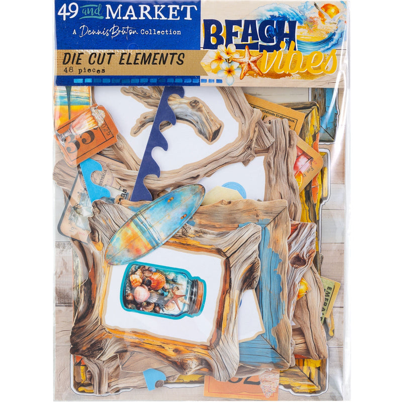 49 & Market - Beach Vibes Die Cut Elements