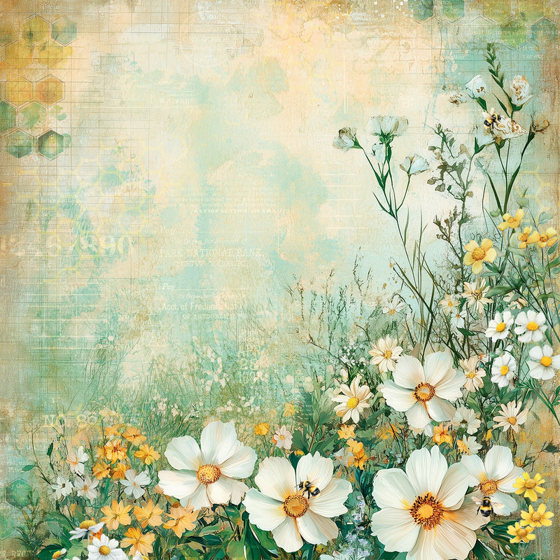 49 & Market - Botanical Buzz 12x12 Cheerful