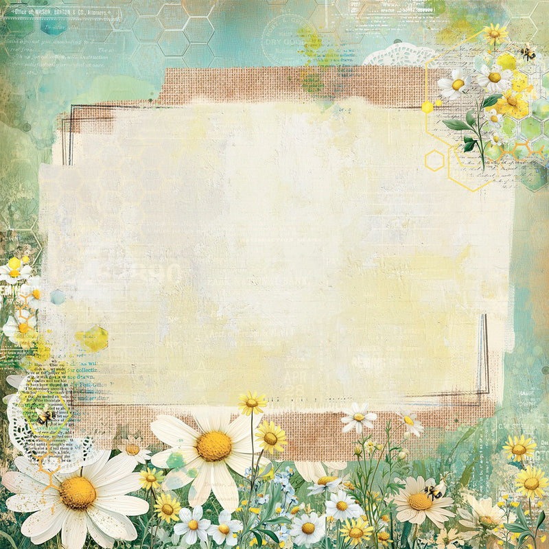 49 & Market - Botanical Buzz 12x12 Fresh