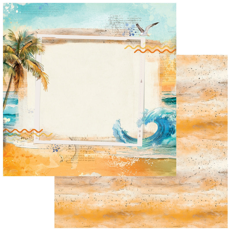 49 & Market - Beach Vibes 12x12 Shoreline
