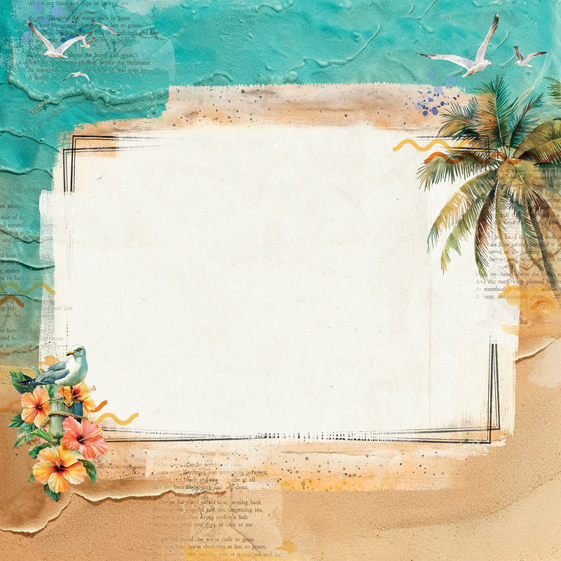 49 & Market - Beach Vibes 12x12 Breeze