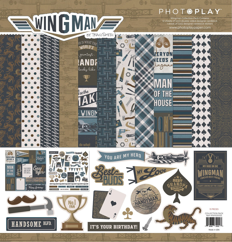 PhotoPlay - Wingman 12x12 Collection Pack