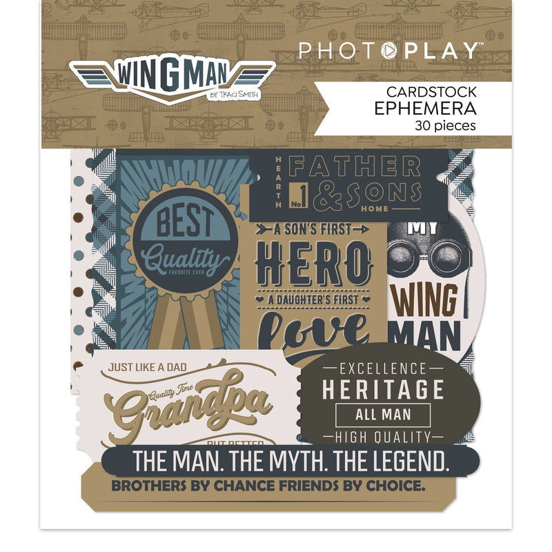 PhotoPlay - Wingman Cardstock Die Cuts
