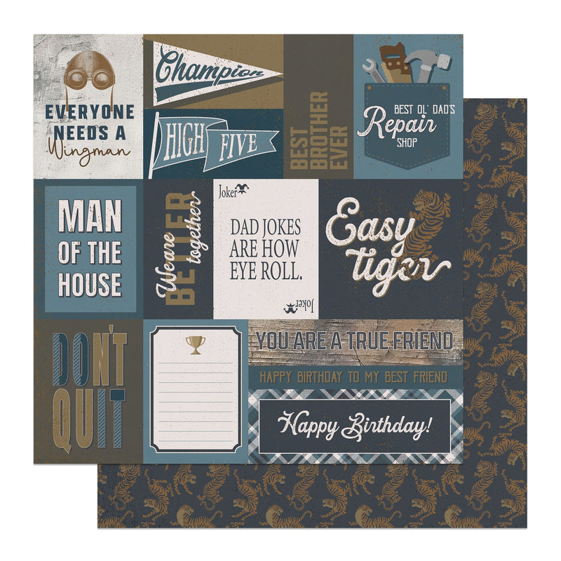 PhotoPlay - Wingman 12x12 Easy Tiger