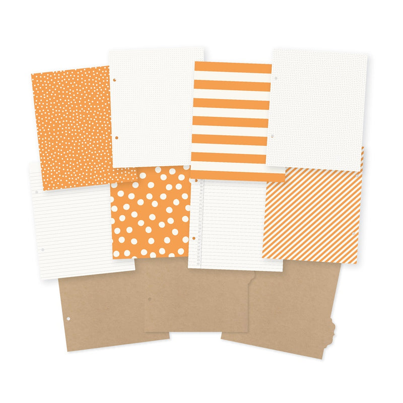 Simple Stories 6x8 Sn@p Binder Limited Edition - Orange