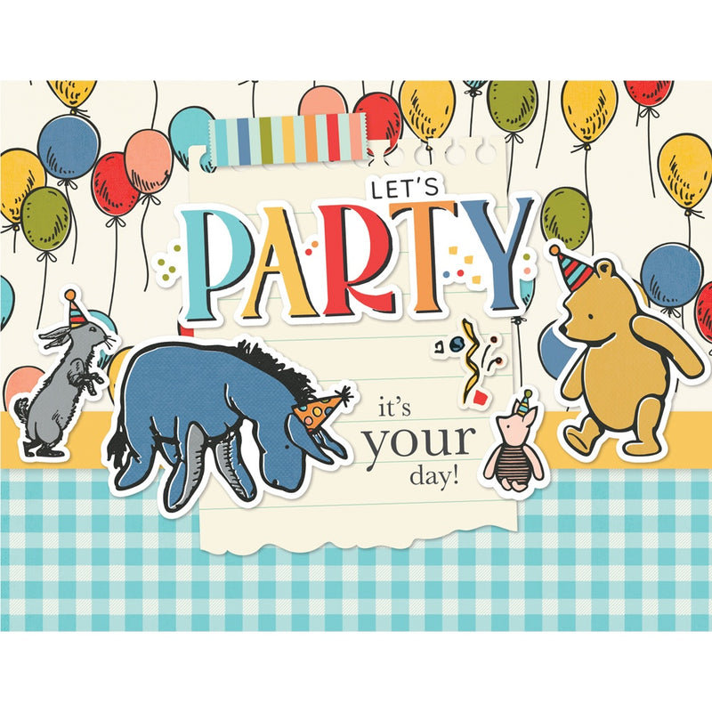 Simple Stories - Classic Pooh Birthday Card Kit
