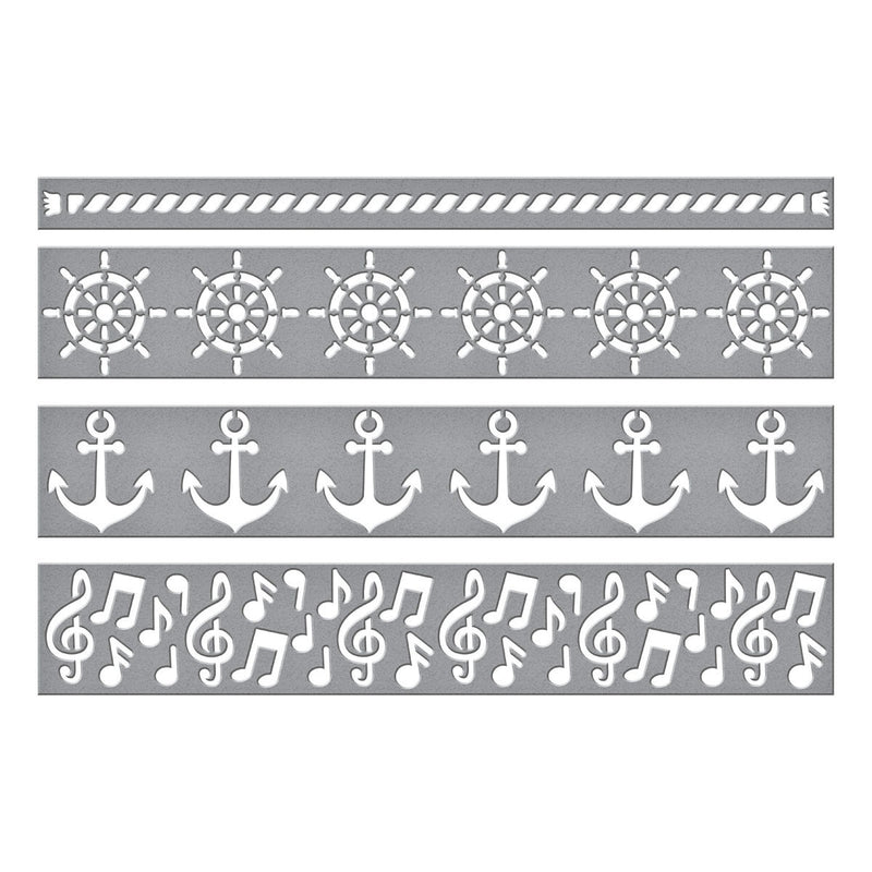 Spellbinders Etched Dies Classic Mouse - Borders