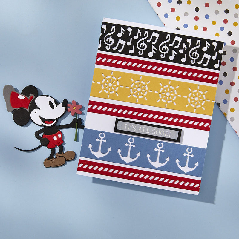 Spellbinders Etched Dies Classic Mouse - Borders