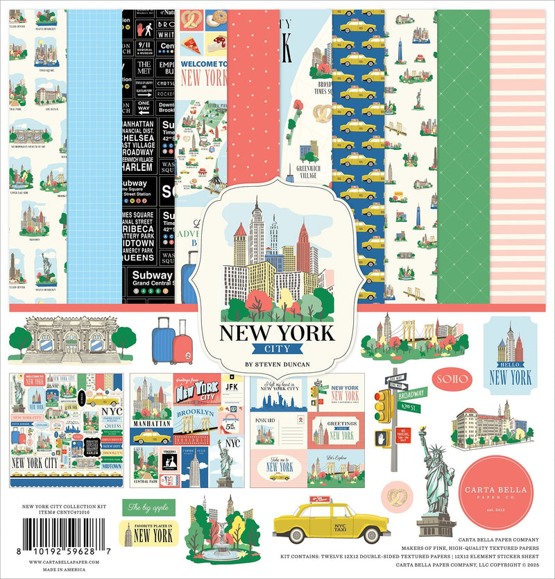 Carta Bella - New York City 12x12 Collection Kit