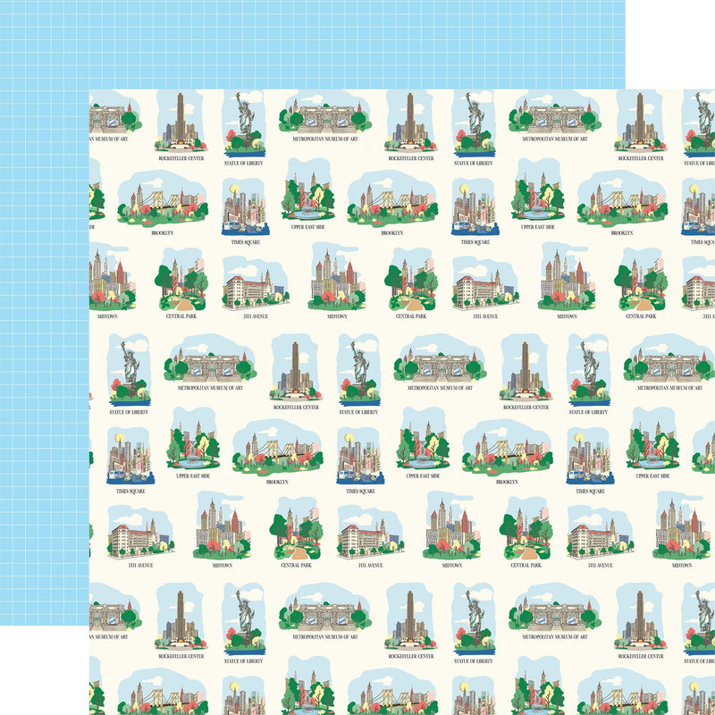 Carta Bella - New York City 12x12 Must See City Stops