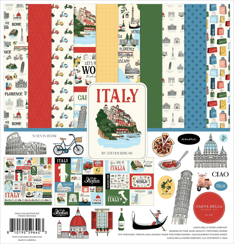 Carta Bella - Italy 12x12 Collection Kit