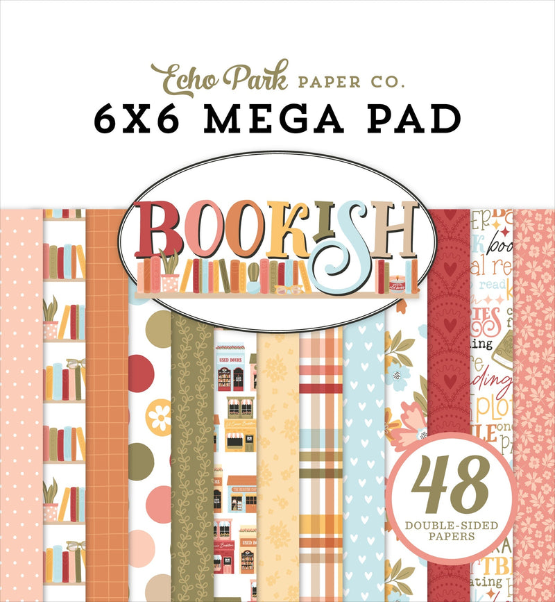 Echo Park - Bookish 6x6 Mega Paper Pad