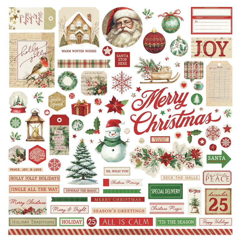 PhotoPlay - Christmas Junque 12x12 Stickers