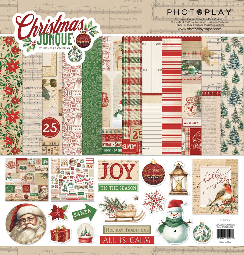 PhotoPlay - Christmas Junque 12x12 Collection Pack