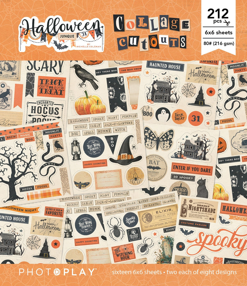 PhotoPlay - Halloween Junque Collage Cut Outs
